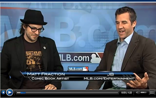 Nakatomi On Matt Fraction on MLB!