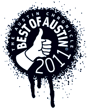 Austin Chronicle readers vote Tim Doyle 1/2 the Best Artist in Austin!
